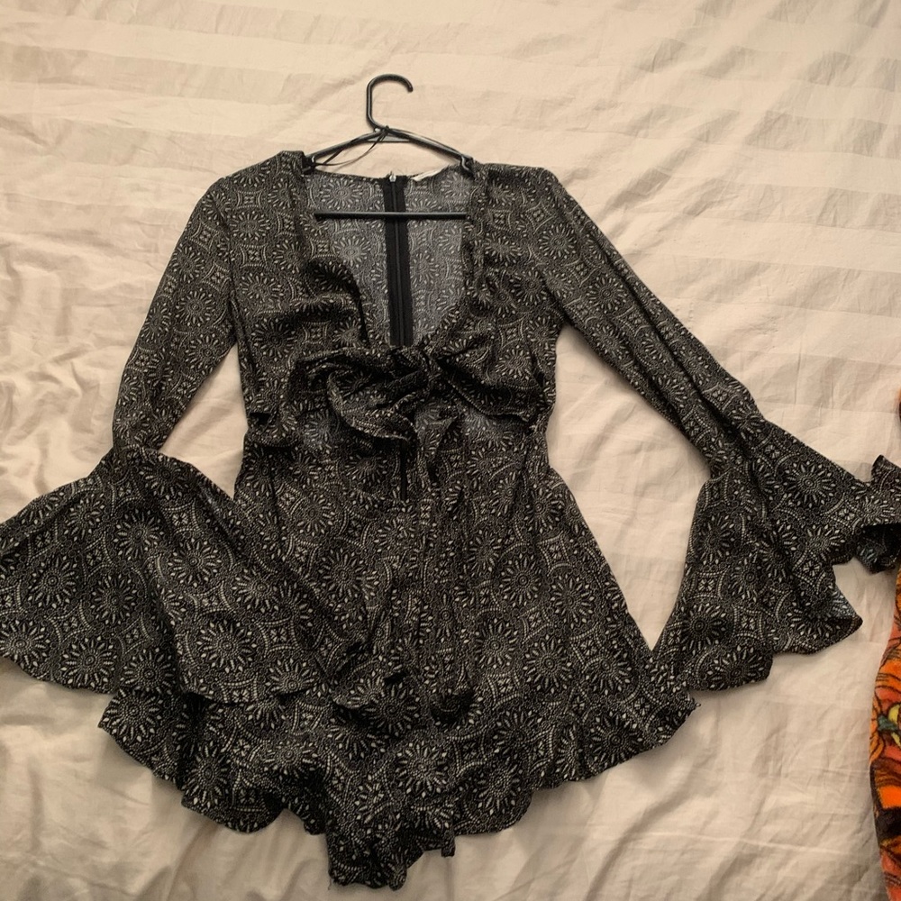 Cotton candy Romper